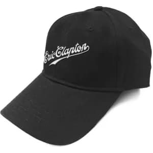 Eric Clapton - Script Logo Unisex Baseball Cap - Black