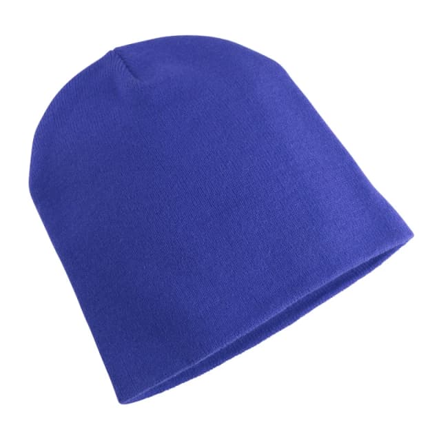 Yupoong Mens Flexfit Heavyweight Standard Beanie Winter Hat in Royal Royal Male One Size