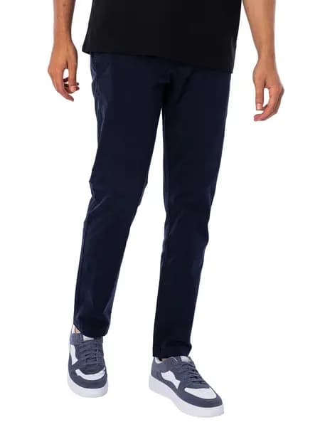 HUGO David222D Chino Trousers Dark Blue 30W x 32L