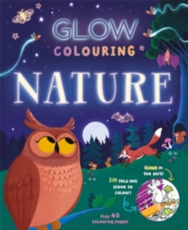 Glow Colouring: Nature Paperback / softback