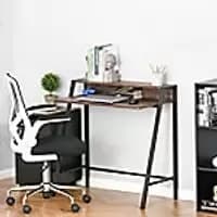 Homcom Workstation Brown 450 x 850 mm