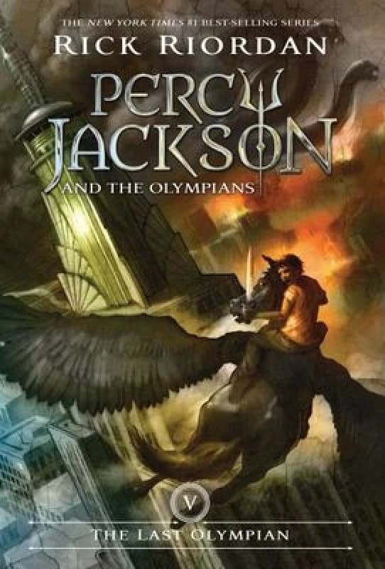 Percy Jackson and the Olympians Book Five the Last Olympian by Rick Riordan Paperback
