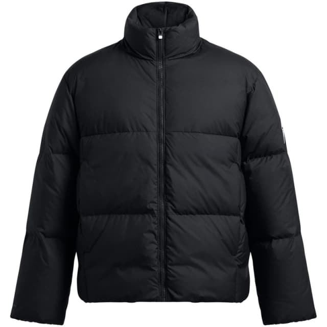 Under Armour Mens Quilted Water-Repellent Puffer Jacket Black male S