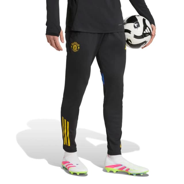 adidas Manchester United Cup Training Tracksuit Bottoms 2025 2026 Adults Black male M