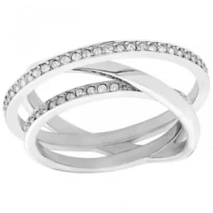 Swarovski Spiral Ring L