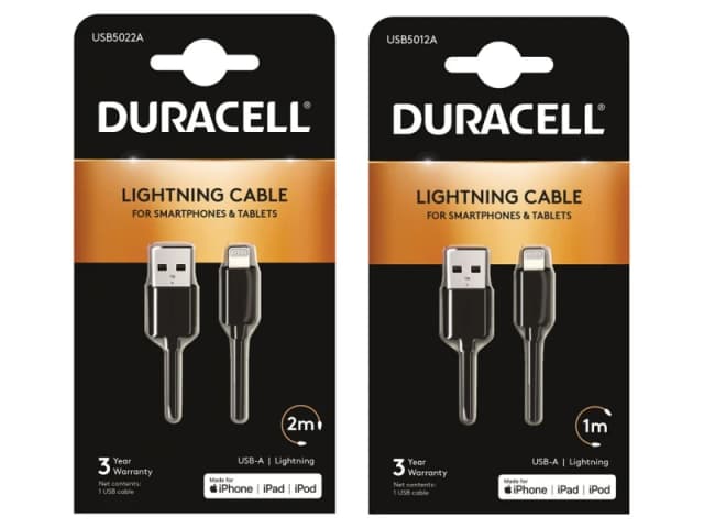 Duracell BUN0136A mobile device charger Black