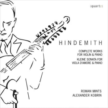 Hindemith Complete Works for Violin & Piano by Paul Hindemith CD Album