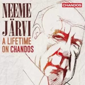 Neeme Jarvi A Lifetime of Chandos by Neeme Jarvi CD Album