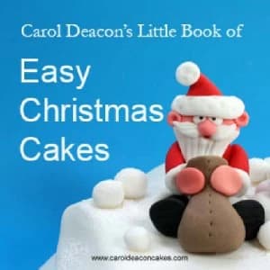 Carol Deacons Little Book of Easy Christmas Cakes by Carol Deacon Paperback