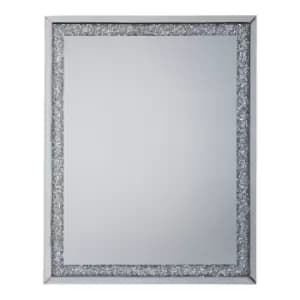 Anton Wall Mirror, 90x60cm Silver