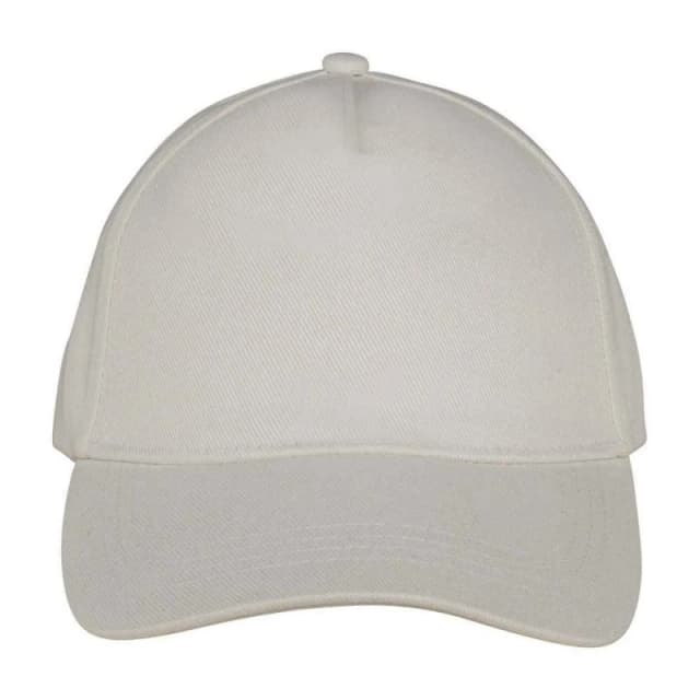 Native Spirit Womens 5 Panel Baseball Cap in Ivory Ivory Female One Size