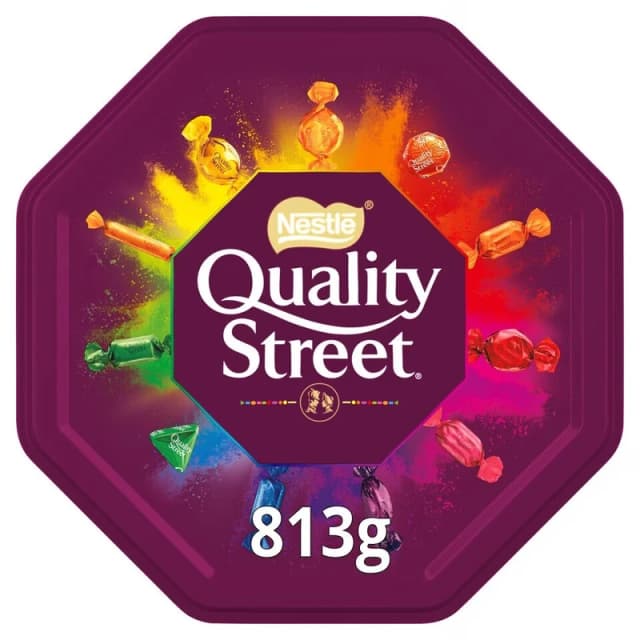 Nestle Quality Street Chocolates Tin 813g