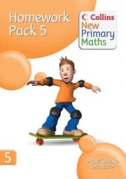 Collins New Primary Maths. Homework Pack 5 by Peter Clarke Book