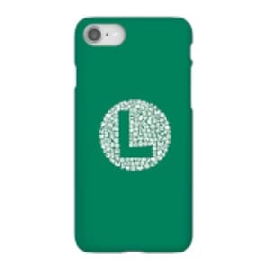 Nintendo Super Mario Luigi Items Logo Phone Case - iPhone 8 - Snap Case - Gloss