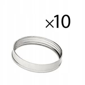 EK Water Blocks EK-Torque HTC 12mm Fitting Colour Pack (10 pcs) - Nickel