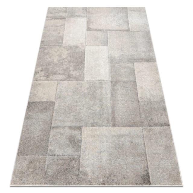 RugsX Carpet Fusion 1200 Cream / Beige - Geometric, Modern, Abstract 140X190 Cm