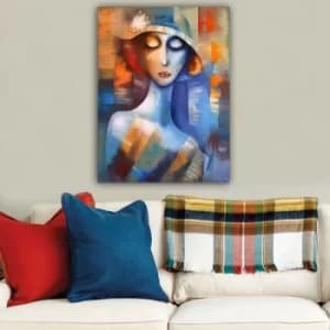 314553104_70100 Multicolor Decorative Canvas Painting