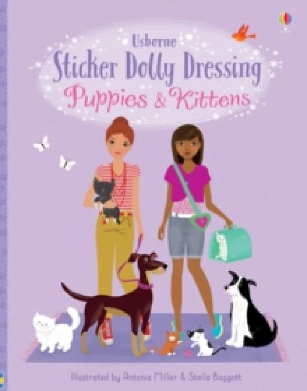 sticker dolly dressing puppies and kittens 9781474971614