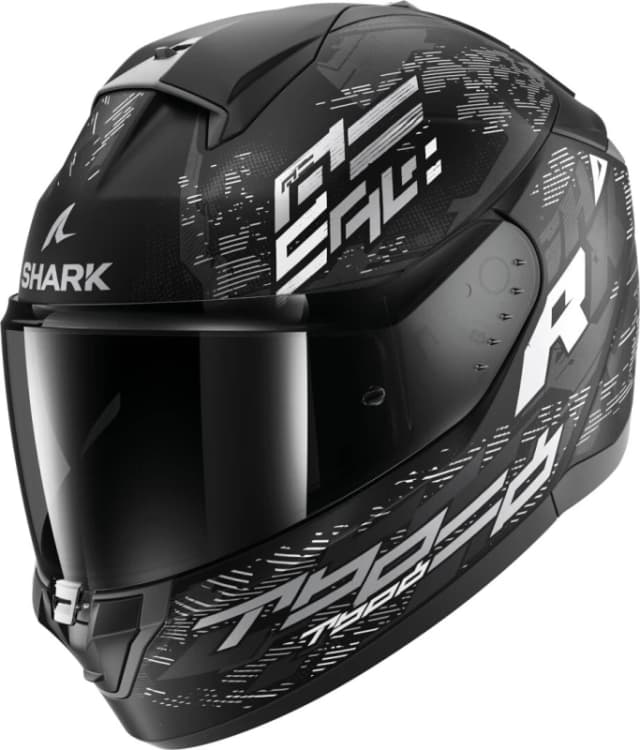 Shark Ridill 2 Molokai Helmet, black-white, Size L for Men