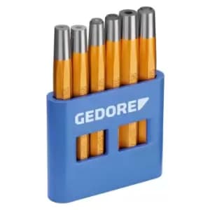 Gedore Set of rivetting setters and snap dies