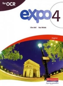 Expo 4 for Ocr Higher Student Book by Mr Clive Bell Book
