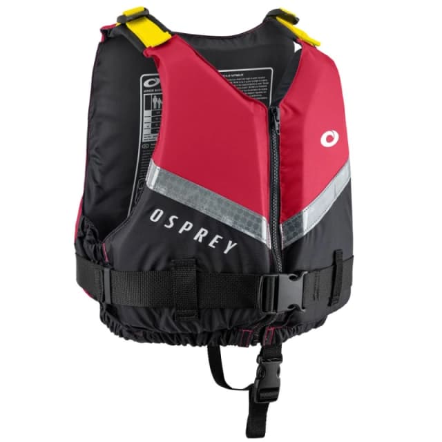 Osprey Action Sports Buoyancy Aid Junior 50N Waterproof Buoyancy Vest in Red Size: S/M Red Unisex S/M