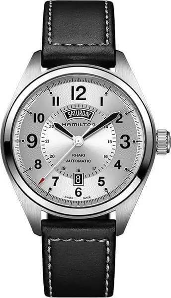 Hamilton Watch Khaki Field Day Date Auto - Silver HM-738