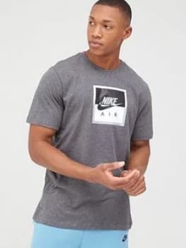 Nike Sportswear Air Short Sleeve T-Shirt - Charcoal Heather