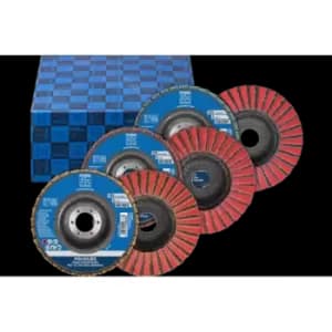 Pferd Polivlies Flap Disc Set Pvz 3 Piece Ceramic Diameter 125mm Centre Hole Di