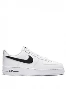 Nike Air Force 1 '07 AN20 - White/Black, Size 7, Men