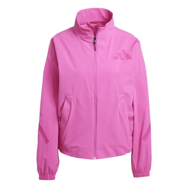 adidas Z.N.E. Woven Full-Zip Track Top Fuchsia female 14 (L)