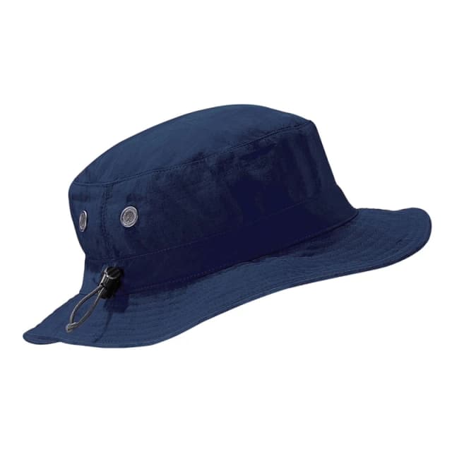 Beechfield Beechfield Men Summer Cargo Bucket Hat Headwear (UPF50 Protection) in Navy Navy One Size Male 5055747773521