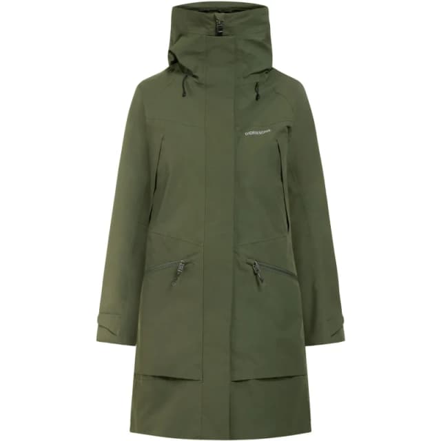 Womens parka Didriksons Ilma Vert Female 38