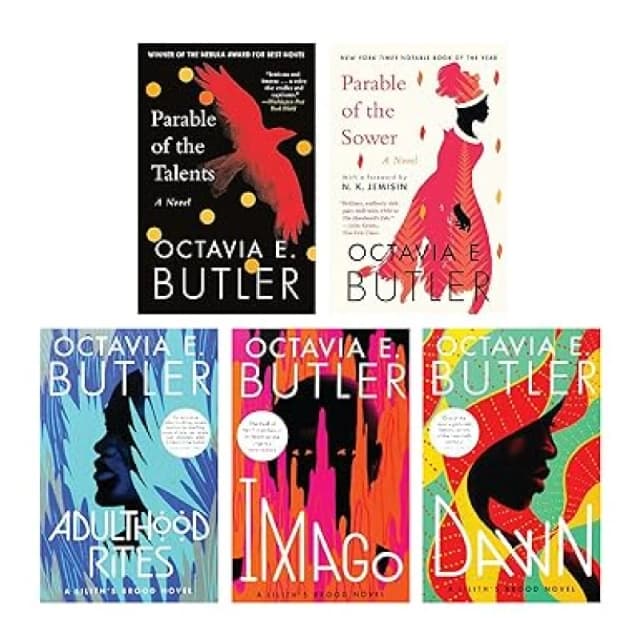 Lilith's Brood & Parable Series 5 Books Collection Set By Octavia Butler (Adulthood Rites, Dawn) Octavia Butler Books
