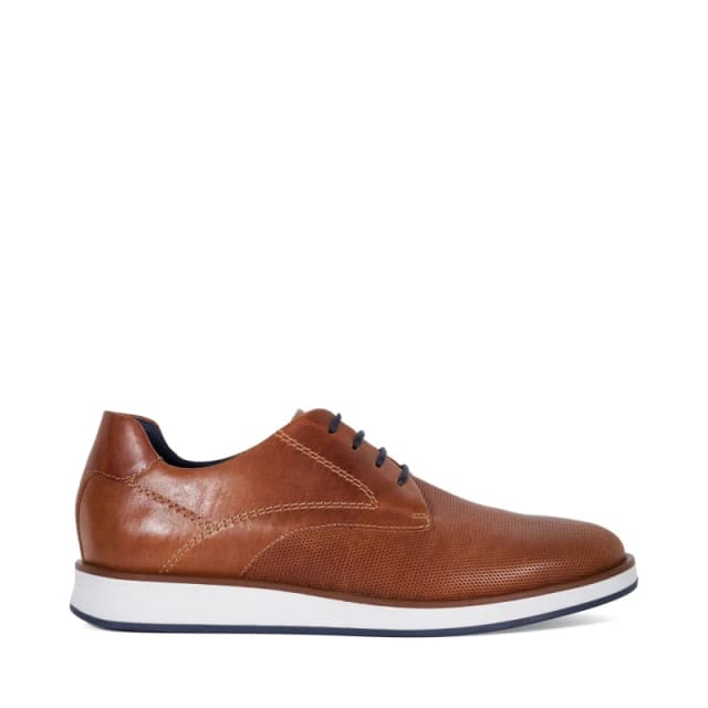 Dune London Dune London Men 'Beko' Leather Derbies in Tan Size: 6 Tan 6 Male 5050808347703