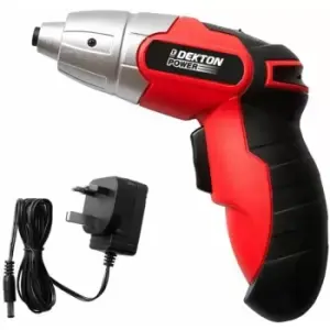 Dekton Power 600020 Electrical Temperprof 3.6V Cordless Screwdriver 103pc set with Aluminum Storage Box