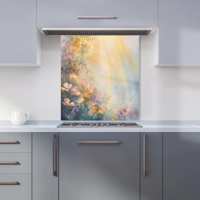 Designer Kitchen Splashbacks Ava Sterling: 00007 Kitchen Splashback Size: 600mm x 750mm Multicolor Unisex 600mm x 750mm