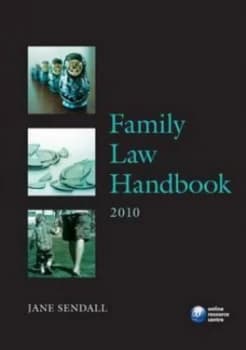 Family Law Handbook by Jane Sendall Paperback