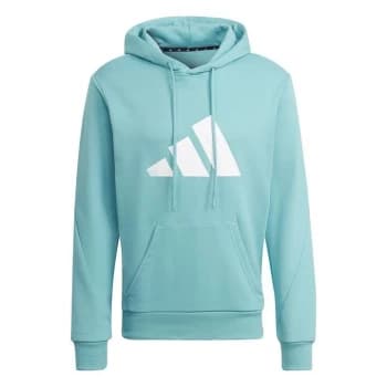 adidas Logo Hoodie Mens - Blue