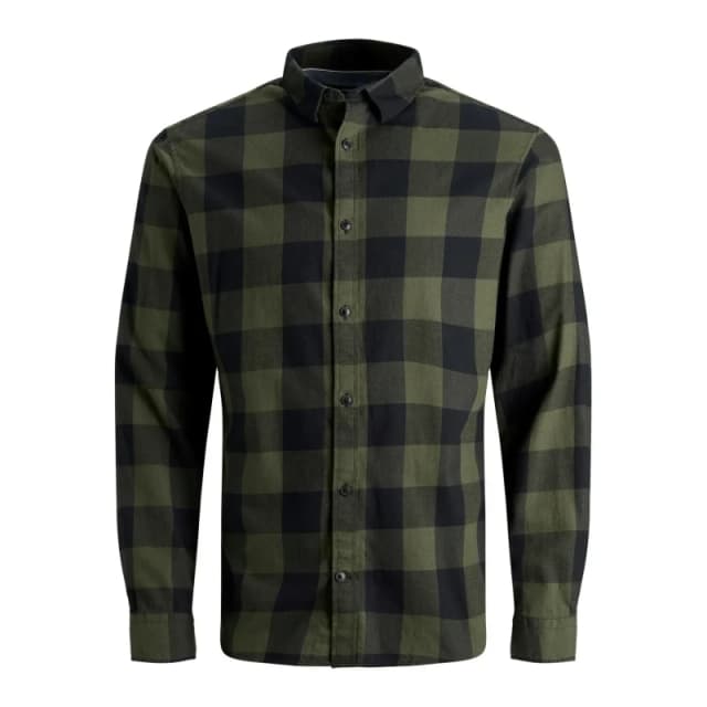 jack & jones Shirt Jack & Jones Egingham Twill Vert Male 2XL