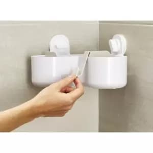 Joseph Joseph Duo Corner Shower Caddy - White