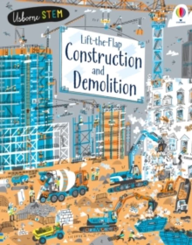 Lift-the-Flap Construction & Demolition Board book