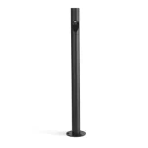 Bezel Black LED Bollard Lamp 8W 2700K IP65
