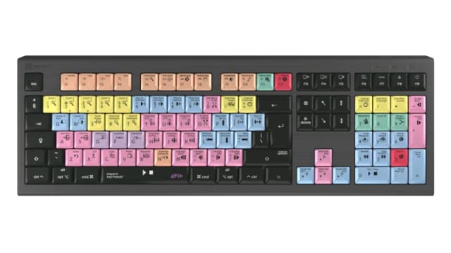 Logickeyboard Logickeyboard ASTRA 2 keyboard USB QWERTY English Black LKB-PT-A2M-UK