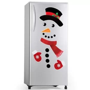 MAKE A SNOWMAN FRIDGE MAGNETS