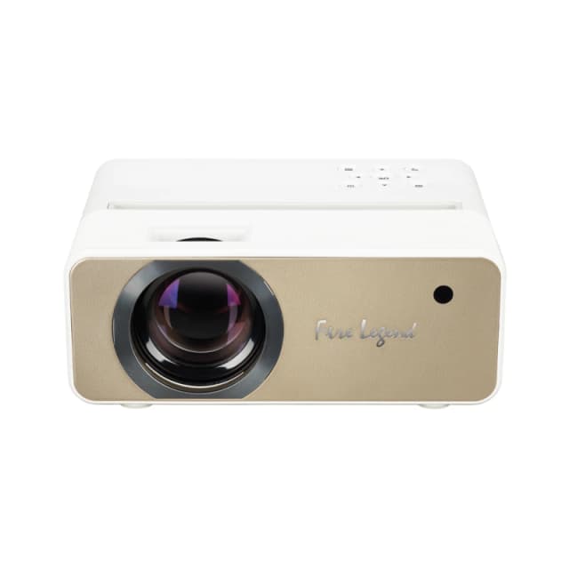 AOPEN LED Portable Projector, QF12, 1080p HD, 5000 lm Brightness