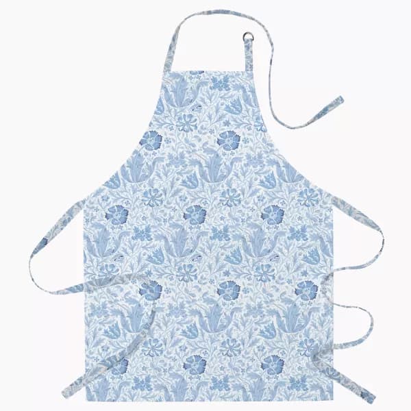 William Morris Compton Acrylic Apron Blue