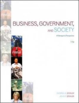Business Government and Society by George a Steiner Hardback