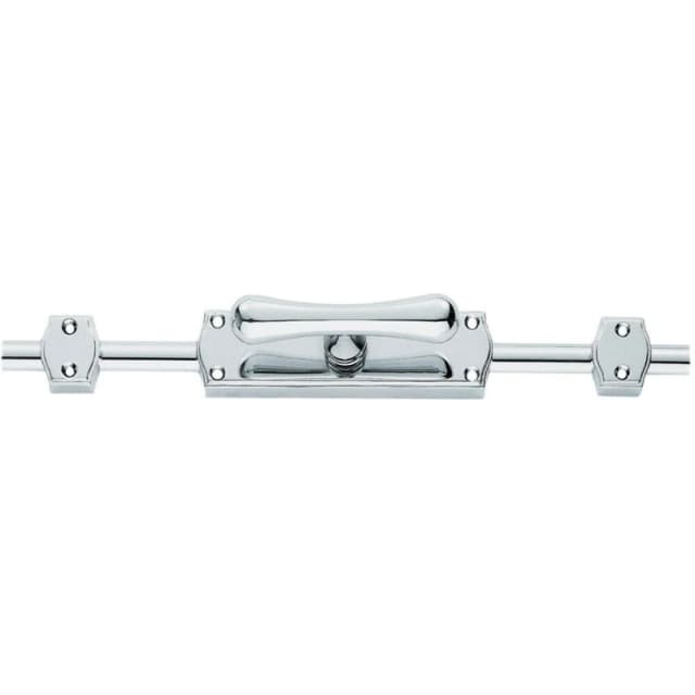 Loops T Bar Handled Espagnolette Set 140 x 38mm Backplate Polished Chrome Multi