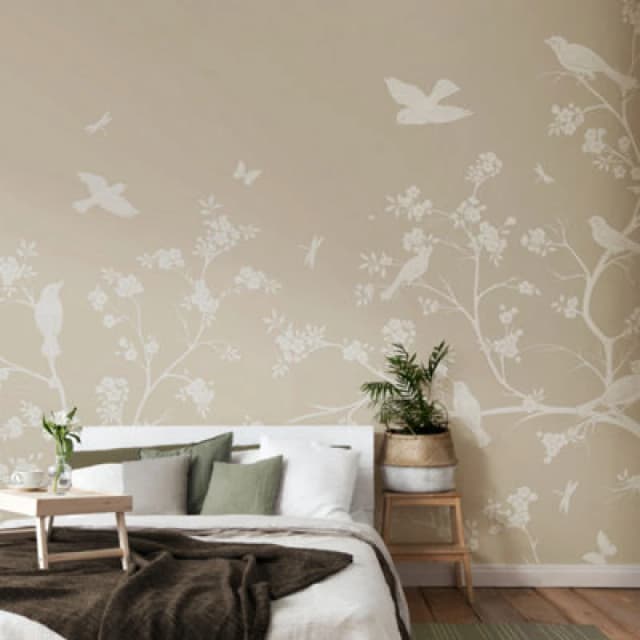 Origin Murals Blossom Trail - Natural Stone Matt Smooth Paste The Wall Mural 350Cm Wide X 280Cm High